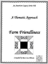 Farm Friendliness Quilt Block Patterns